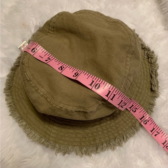 UNITED COLORS OF BENETTON Cotton khaki ladies bucket hat VVGUC size: OSFA - Picture 8 of 9